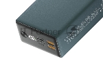 Портативный аккумулятор OLMIO QX-30, 30000mAh, 22.5W, QuickCharge3.0/PowerDelivery, LCD, темно-зеленый, вид 4