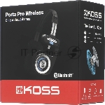 Беспроводные/проводные наушники Koss Porta Pro Wireless 2.0 черный, накладные, Bluetooth + проводной, складная конструкция, до 20 ч, вид 10