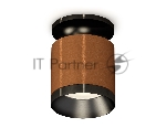 Светильник Ambrella Light XS7404101 SCF/PBK кофе песок/черный полированный MR16 GU5.3 (N7926, C7404, N7031)