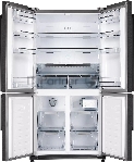 Холодильник Kuppersberg NMFV 18591 DX темный металл трехкамерный 390/170л морозилка снизу, No Frost, Side by Side, вид 37