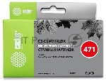 Картридж струйный Cactus CS-CLI471XLBK фото черный (10.8 мл) для Canon MG5740/MG6840/MG7740