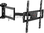 Кронштейн для телевизора Arm Media LCD-415 черный, 24"-55" макс. 35 кг, настенный, поворотно-выдвижной и наклонный