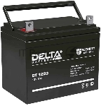 Батарея Delta DT 1233 (33 А\ч, 12В) свинцово- кислотный аккумулятор