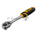 Ключ-трещотка Denzel 1/2", 90 зубьев, с быстрым сбросом, CrV