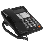 Телефон проводной Ritmix RT-495 черный, вид 3