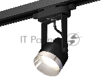 Светильник Ambrella light XT6602042 PBK/PSL черный полированный/серебро полированное MR16 GU10 (C6602, N6132)
