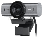 Веб-камера Logitech BRIO MX 3840x2160, 30 кадр/с, USB, микрофон, шторка приватности, автофокус, крепление на мониторе, графитовый