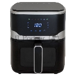 Аэрогриль JVC JK-MB052 черный, 1800 Вт, 6 л, сенсор, 7 программ