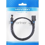 Патч-корд удлинитель Vention прямой SSTP cat.6, RJ45 - 3 м. черный