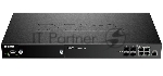 Беспроводной контроллер D-Link DWC-2000/A2A, WLAN Controller with 4 100/1000Base-T/combo-SFP ports, manage up to 64/256 Unified APs. 4x 10/100/1000 BASE-T GE/SFP Ports, 2x USB 2.0 Ports, Slot for hard disk drive module, 1x, вид 4