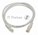 Патч-корд LANMASTER UTP LAN-PC45/U5E-3.0-GY вилка RJ-45-вилка RJ-45 cat.5е 3м серый LSZH (уп.:1шт)