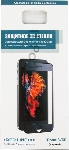 Защитное стекло для экрана Redline черный для Apple iPhone 6/6S 3D 1шт.(УТ000008166)