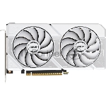 Видеокарта Asus GeForce RTX 5060 DUAL OC White, Nvidia RTX 5060, 8GB GDDR7, 128 bit, PCI-E 5.0, DPx3, HDMIx1, 2535 MHz