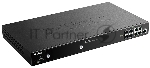Беспроводной контроллер D-Link DWC-2000/A2A, WLAN Controller with 4 100/1000Base-T/combo-SFP ports, manage up to 64/256 Unified APs. 4x 10/100/1000 BASE-T GE/SFP Ports, 2x USB 2.0 Ports, Slot for hard disk drive module, 1x, вид 3