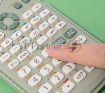 Калькулятор научный Deli ED991ES зеленый 10+2-разр., вид 9