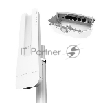 Wi-Fi точка доступа OUTDOOR RBOMNITIKPG-5HACD MIKROTIK