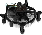 Кулер KingPrice KPAC-65-PWM3 92x92x25мм Soc-1200/1150/1151/1155 черный 4-pin 18-35dB Al 65W 140gr Ret