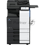 МФУ лазерное Konica Minolta bizhub C251i (A3, 25 стр./мин, без крышки и ADF, без тумбы, без картриджей, без кабеля питания, запуск только инженером платно)