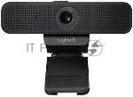 Веб-камера Logitech C925e 1920x1080, 30 кадр/с, USB Type-A, микрофон (2 шт, шумоподавление), автоматическая фокусировка, автоосвещение, шторка приватности, универсальное крепление, вид 37