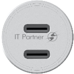Автомобильное зарядное устройство Magssory cch002 45W 3A+2.25A (PD+QC+AFC) USB Type-C универсальное темно-серый, вид 6