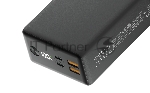 Внешний аккумулятор OLMIO QX-30, 30000mAh, 22.5W, QuickCharge3.0/PowerDelivery, LCD, графитовый, вид 2