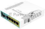 Маршрутизатор 10/100/1000M 5PORT HEX POE RB960PGS MIKROTIK