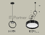 Светильник Ambrella light XB9102100 SBK/PBK черный песок/черный полированный GX53 (C9102, N8113)