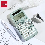 Калькулятор научный Deli ED991ES зеленый 10+2-разр., вид 8