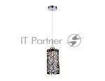 Светильник Ambrella light TR3637 CH/BK хром/черный E14 max 40W D130*1100