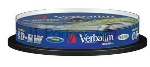 Диск CD-RW Verbatim 700Mb 10x Cake Box (10шт) (43480)