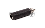 Переходник JACK 1/4"(F) - RCA(M) FORCE CFA-031 небалансный