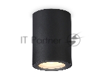 Светильник Ambrella light TN22799 BK черный IP44 GU10 max 12W D65*90