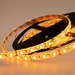 Лента светодиодная силикон, 10 мм, IP65, SMD 5050, 60 LED/m, 12 V, цвет свечения желтый
