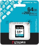 Флеш карта SDXC 64Gb Kingston SDG4/64Gb Canvas Go! Plus w/o adapter
