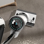 Пылесос вертикальный Deerma DEM-VX910W белый/черный, питание от аккумулятора, 230 Вт, уборка влажная/сухая, пылесборник 0.7 л, работа от АКБ max - 45 мин, вид 29