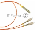 Патч-корд Lanmaster TWT (TWT-2LC-2SC/SU-2.0) дуплекс. одномодовый. 2м