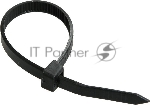 Хомут кабельный IEK UHH32-D048-200-100 4.8х200 нейл. черный (уп. 100 шт)