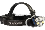 Фонарь налобный аккумуляторный КОСМОС KOC852Lit черный