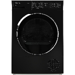 Сушильная машина Korting KD 60HP109 N черный, 10 кг, сушка - конденсационная, программ - 15, 59.6 x 84.5 x 63.9 см