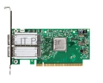 Плата сетевого контроллера MELLANOX ConnectX-5 VPI adapter card, EDR IB (100Gb/s) and 100GbE, dual-port QSFP28, PCIe3.0 x16, tall bracket, ROHS R6