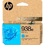 Картридж HP INK 938E CYAN