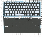Подсветка для клавиатуры Apple MacBook Air 13" A1369 2011 плоский Enter