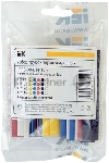 Набор Iek UDRS-D3-D6-10-10 ТТУ 6/3 (4хЧ, 2хБ, К, С, Ж, З) 10х10см/упак IEK