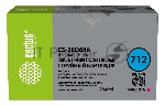 Картридж струйный Cactus CS-3ED68A 712 пурпурный (29 мл) для HP DJ T230/630