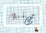 Сенсорное стекло (тачскрин) 10112-0A4945E, белое