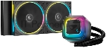 Система жидкостного охлаждения Deepcool LE240 PRO ARGb Soc-AM5/AM4/1200/1700/1851 черный 4-pin 28.2-33dB Al 280W 1347gr Ret (R-LE240PRO-BKAMMC-G-1)