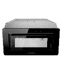 Встраиваемая вытяжка Kuppersberg INSHINE 60 BG, High-Tech, 52 см, сенсорное управление/управление жестами, 3 скорости, 265 м3/ч, обратный клапан, LED освещение, угольный фильтр KFY-I (опция), уровень шума 65 дБ, цвет черный