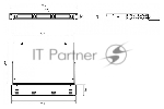 Бокс оптический универсальный Hyperline FO-19V-1U-3xSLT-W130H30-24UN-BK 19" выдвижной, с полкой, от 8 до 24 портов (SC, duplex LC, ST, FC), со сплайс пластиной, без Пигтейлов и проходных адаптеров, 1U, вид 2