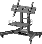 Стойка для телевизора с кронштейном ONKRON 32"-70", мобильная, черный TS1350
