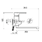 Смеситель для ванны SL133-006E SL133-006E